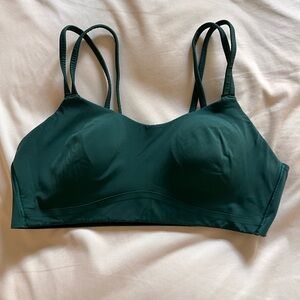 Lululemon Energy Bra - Long Line in Forest Green